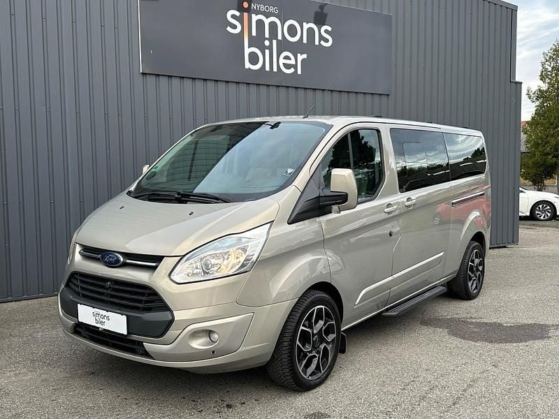 Beigemetal Brugt 2013 Ford Tourneo Custom Titanium Van | 179.900 kr. - Billede 1/4