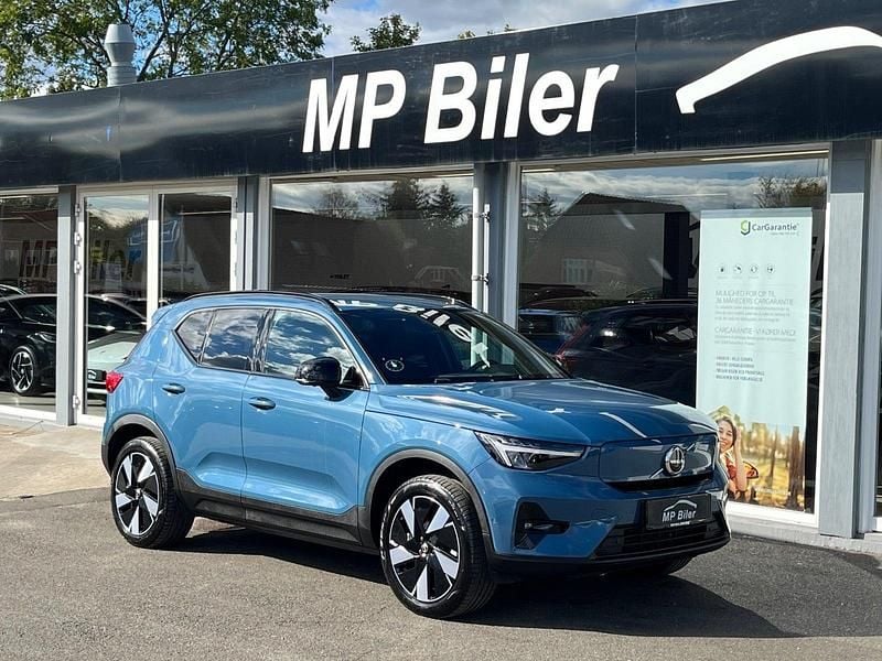 Blå Brugt 2024 Volvo EX40 Performance SUV | 409.900 kr. (God pris) - Billede 1/4