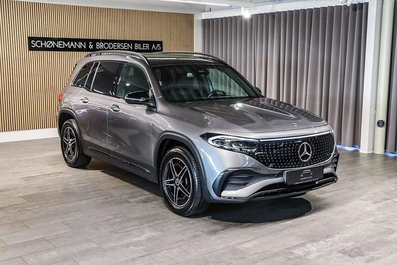 Gråmetal Brugt 2024 Mercedes EQB250+ AMG line SUV | 389.900 kr. (Dyr) - Billede 1/4