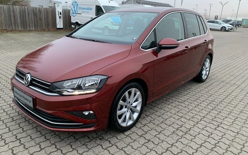 Rød Brugt 2020 VW Golf VII Highline | 259.900 kr. (Dyr) - Billede 1/4