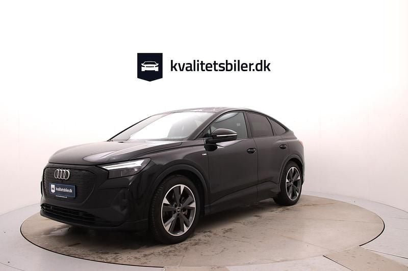 Sortmetal Brugt 2022 Audi Q4 Sportback e-tron S-Line SUV | 264.900 kr. (Super pris) - Billede 1/4