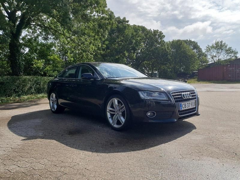 Brugt Audi A5 Sportback 180 HK (132 kW) 2010 Sort Hatchback