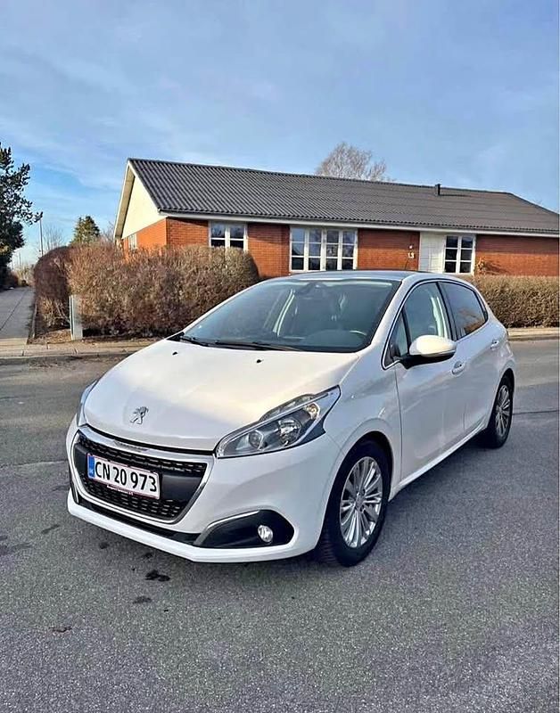 Brugt Peugeot 208 102 HK (75 kW) 2019 Hvid Hatchback
