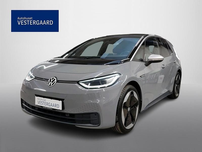 Grå Brugt 2020 VW ID.3 Pro Performance Hatchback | 159.700 kr. (Lidt for dyr) - Billede 1/4