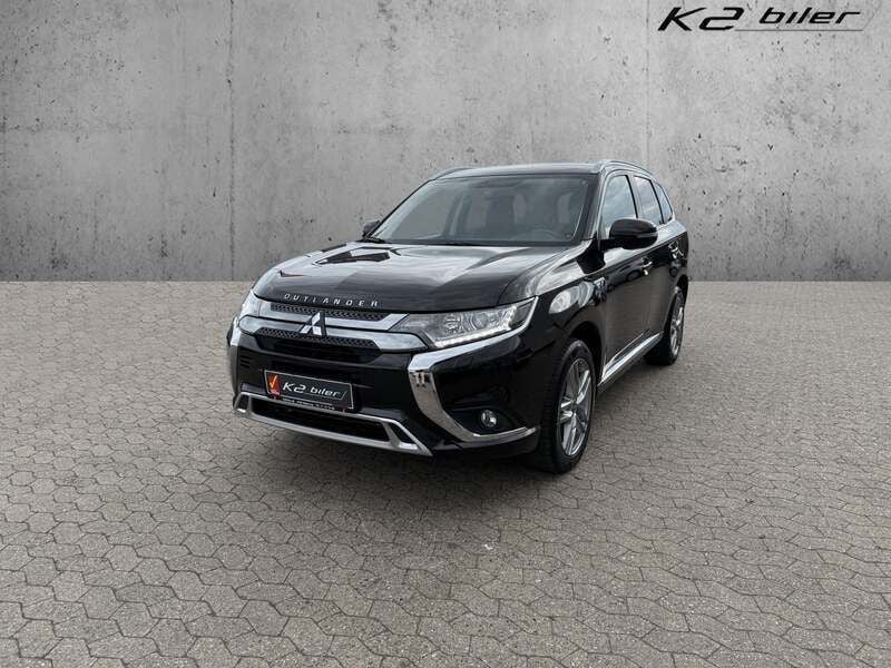 Sortmetal Brugt 2019 Mitsubishi Outlander P-HEV Invite SUV | 184.800 kr. (Fair pris) - Billede 1/4