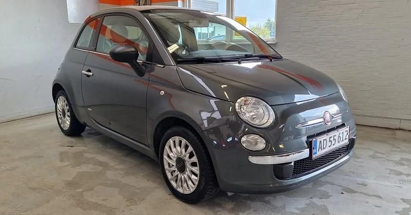 Brugt Fiat 500C Lounge 69 HK (50 kW) 2013 Grå Cabriolet