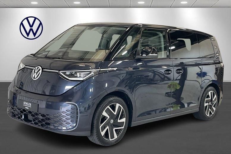 Mørkblåmetal Brugt 2024 VW ID. Buzz Style Van | 449.900 kr. (Dyr) - Billede 1/4
