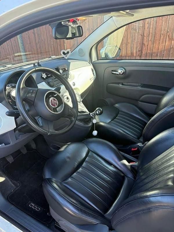 Brugt Fiat 500 69 HK (50 kW) 2014 Hvid Hatchback