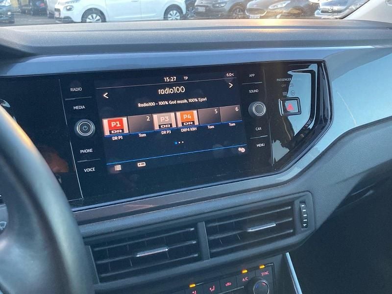 Brugt VW Polo Highline 115 HK (84 kW) 2018 Sølvmetal Hatchback