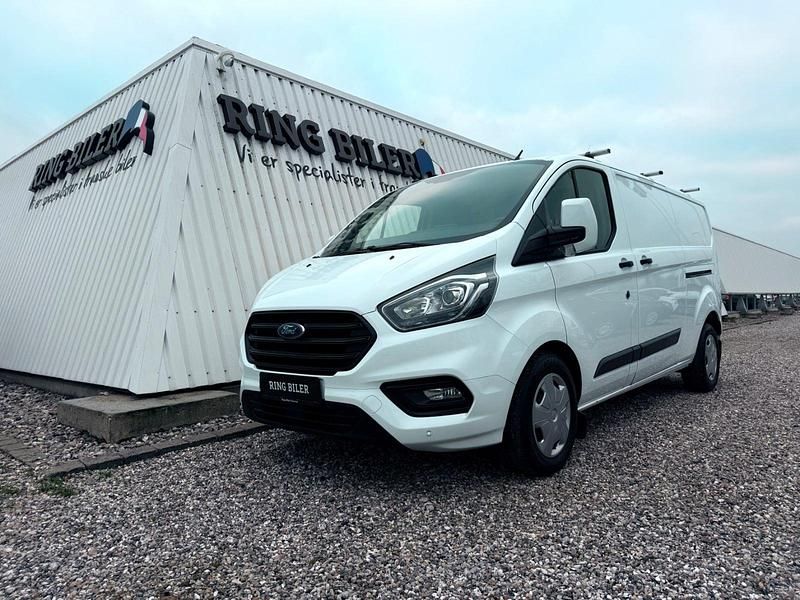 Hvid Brugt 2019 Ford Transit Custom Trend Van | 124.800 kr. - Billede 1/4