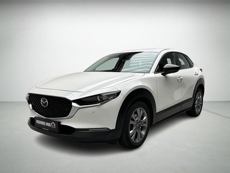 Hvidmetal Brugt 2019 Mazda CX-30 Cosmo SUV | 164.980 kr. - Billede 1/4