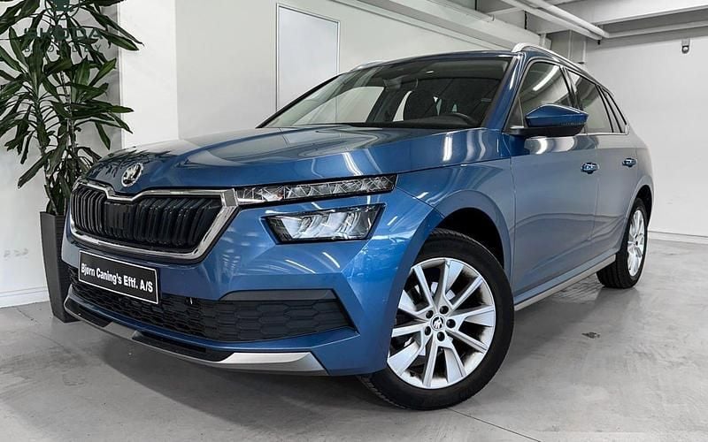 Titan blue Brugt 2020 Skoda Kamiq Style SUV | 214.900 kr. (Fair pris) - Billede 1/4