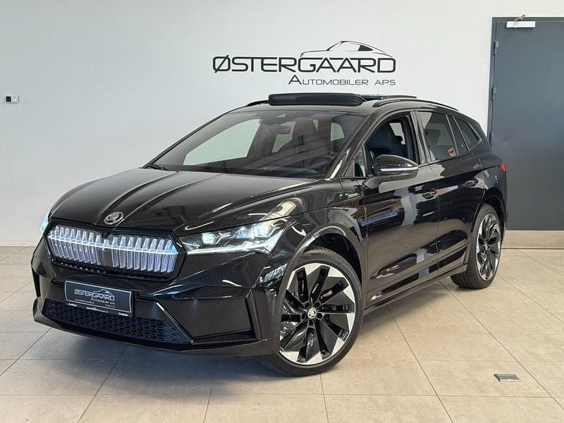 Sortmetal Brugt 2024 Skoda Enyaq iV SportLine SUV | 389.700 kr. (Fair pris) - Billede 1/4