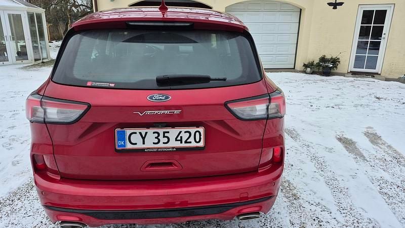 Brugt Ford Kuga Vignale 225 HK (165 kW) 2021 Rød SUV