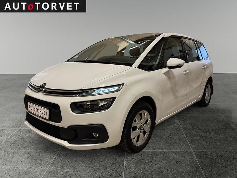 Hvid Brugt 2018 Citroën Grand C4 Picasso MPV | 79.700 kr. (Super pris) - Billede 1/4