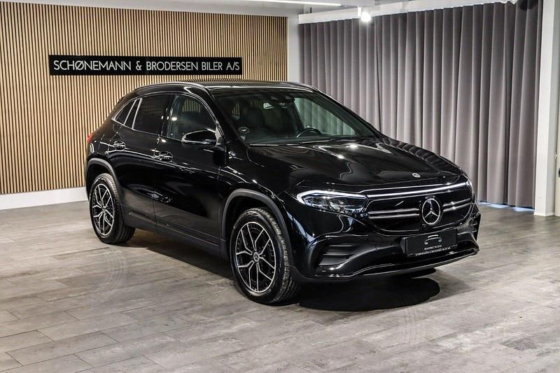 Sort Brugt 2021 Mercedes EQA250 AMG line SUV | 269.900 kr. (Fair pris) - Billede 1/4