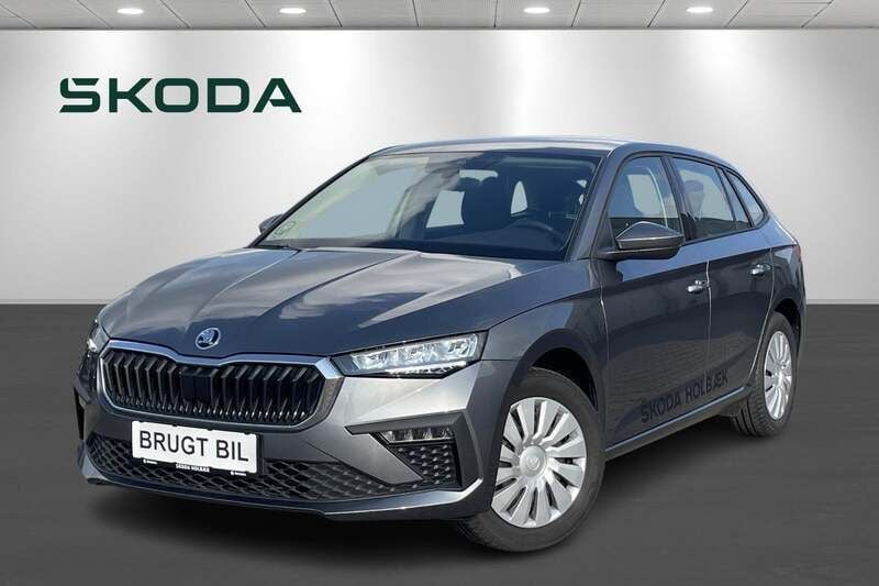 Gråmetal Brugt 2024 Skoda Scala Essence Hatchback | 217.900 kr. (Fair pris) - Billede 1/4