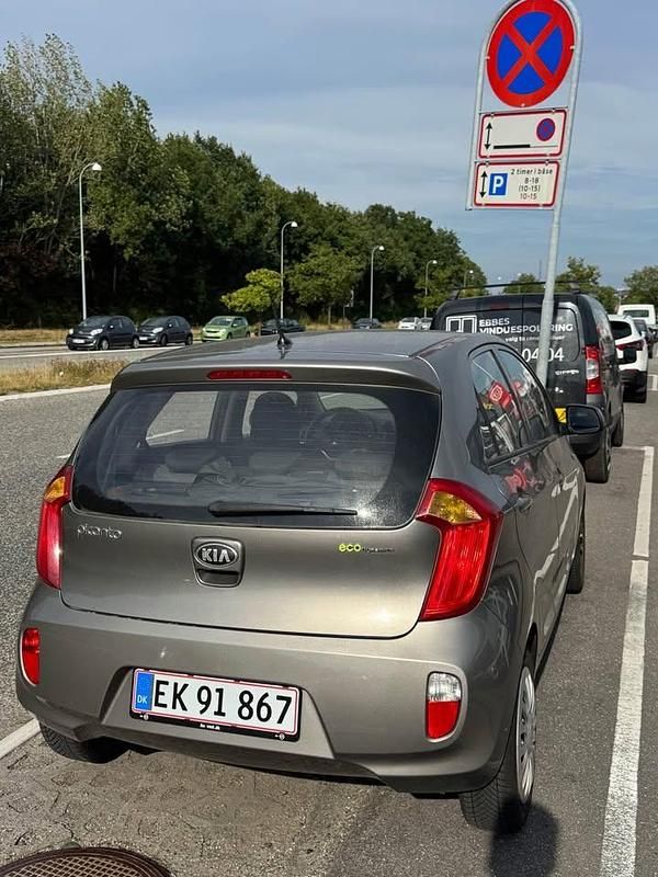 Brugt Kia Picanto 68 HK (50 kW) 2013 Grå Hatchback