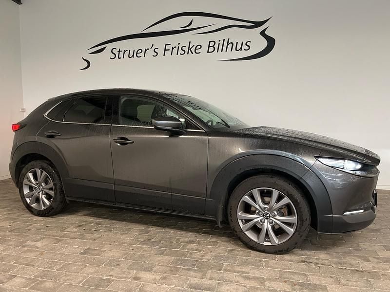 Machine gray Brugt 2023 Mazda CX-30 Cosmo SUV | 254.900 kr. (Lidt for dyr) - Billede 1/2