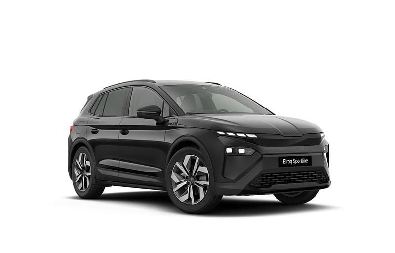 Sortmetal Ny 2025 Skoda Elroq SportLine SUV | 327.480 kr. (Fair pris) - Billede 1/4