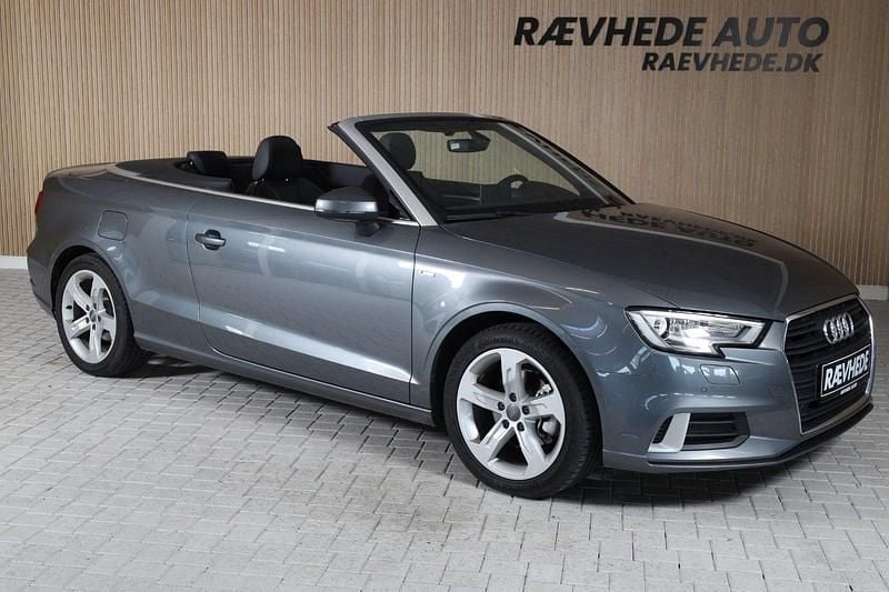 Gråmetal Brugt 2017 Audi A3 Cabriolet Sport Cabriolet | 269.900 kr. (Fair pris) - Billede 1/4