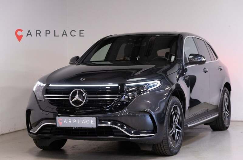 Gråmetal Brugt 2020 Mercedes EQC400 AMG line SUV | 369.900 kr. (Fair pris) - Billede 1/4