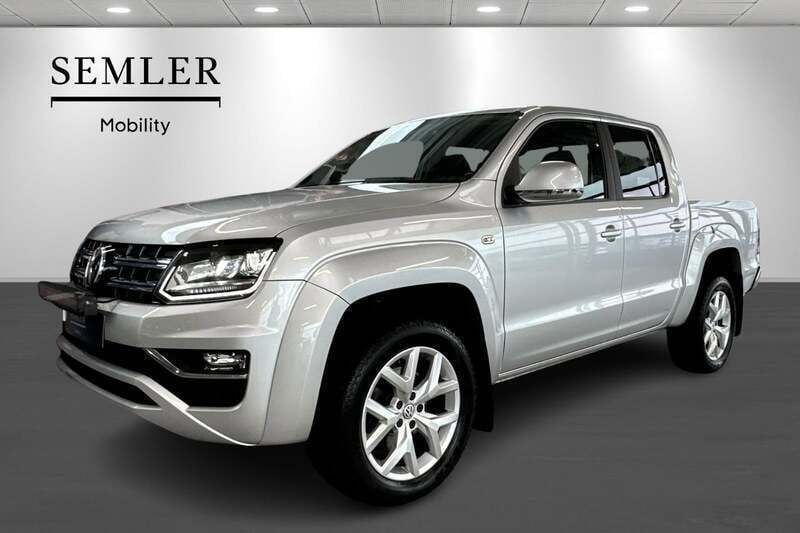 Sølvmetal Brugt 2020 VW Amarok Highline Afhentning | 209.900 kr. - Billede 1/4
