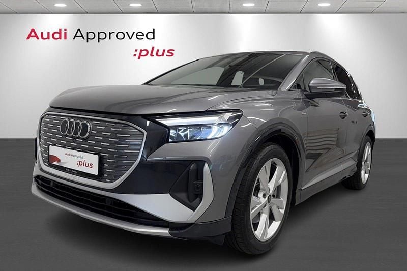 Gråmetal Brugt 2023 Audi Q4 e-tron Comfort SUV | 329.900 kr. (Lidt for dyr) - Billede 1/4