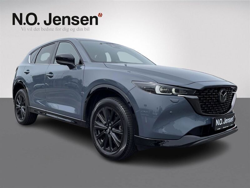 Farve ……………………………………………………………………. polymetal gray Brugt 2023 Mazda CX-5 Homura-Line SUV | 399.900 kr. - Billede 1/4
