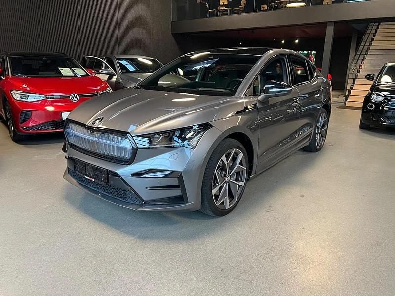 Gråmetal Brugt 2023 Skoda Enyaq iV RS SUV | 355.000 kr. (Dyr) - Billede 1/4