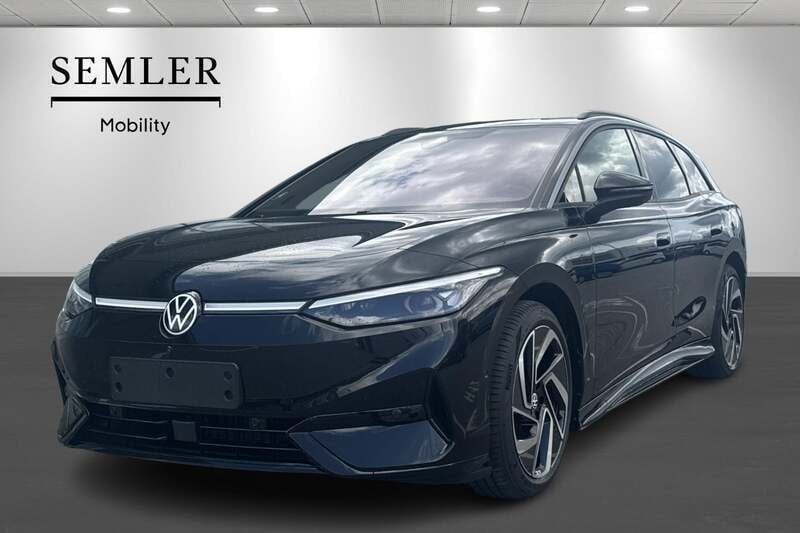 Sortmetal Brugt 2024 VW ID.7 Pro Sedan | 419.900 kr. - Billede 1/4