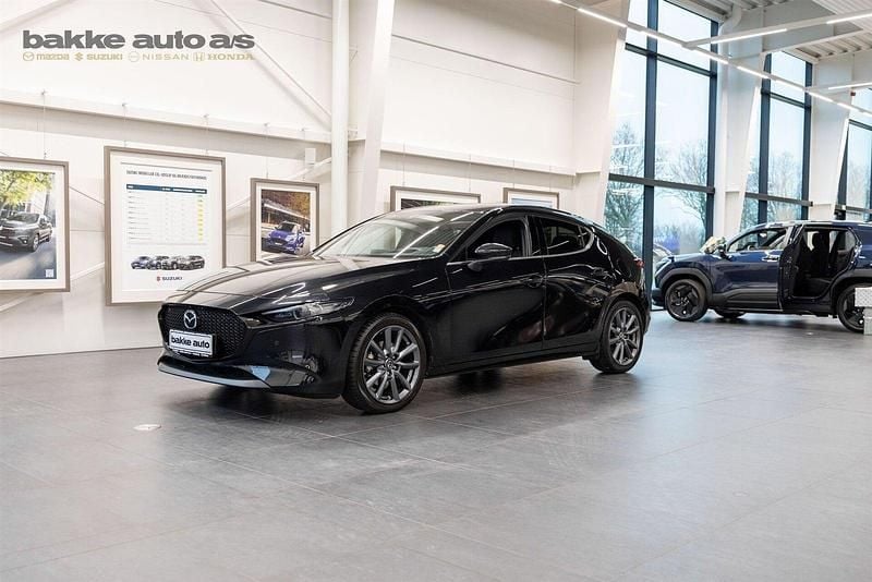 Brugt Mazda 3 Cosmo 150 HK (110 kW) 2021 Sortmetal Sedan