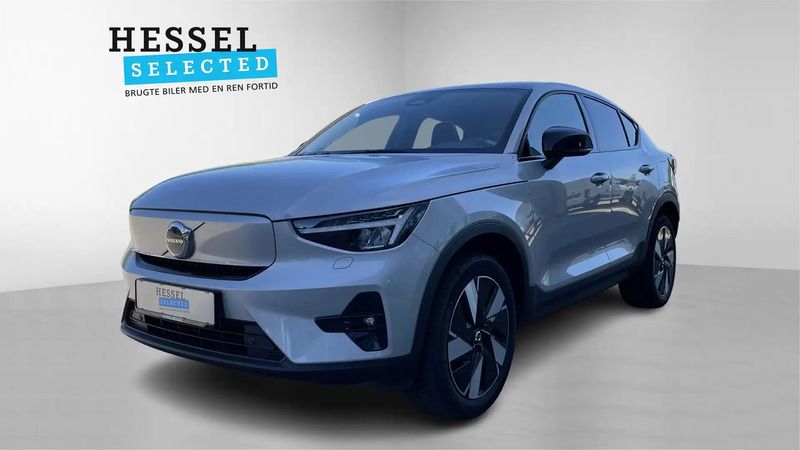 Silver dawn Brugt 2023 Volvo C40 Plus SUV | 309.900 kr. (Fair pris) - Billede 1/4