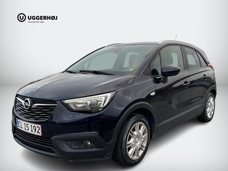 Blåmetal Brugt 2019 Opel Crossland X Excite SUV | 114.900 kr. (Fair pris) - Billede 1/4