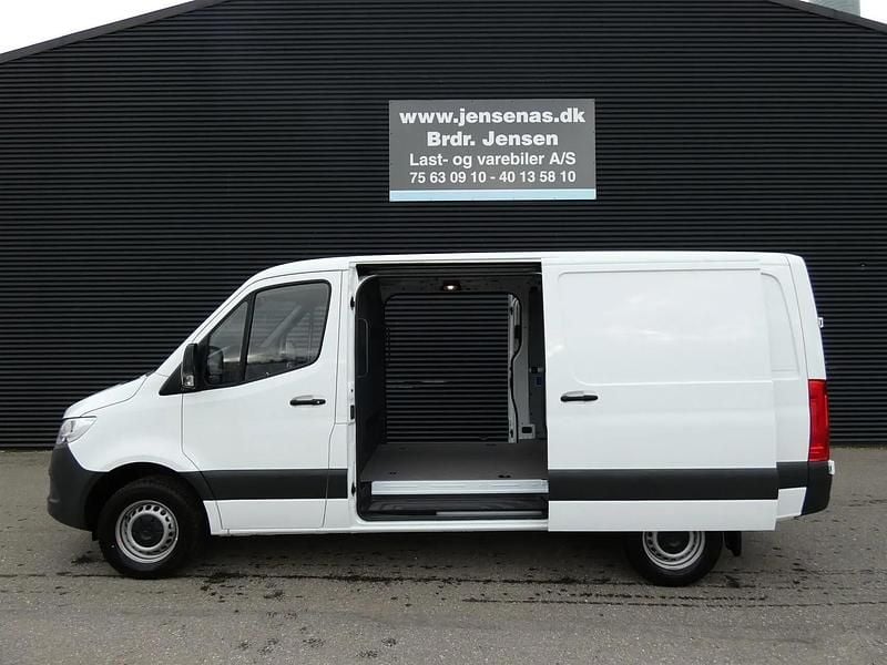 Hvid Brugt 2024 Mercedes Sprinter Van | 385.000 kr. - Billede 1/4