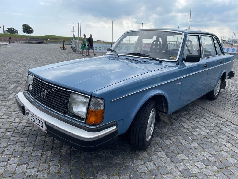 Blå Brugt 1979 Volvo 244 Sedan | 69.900 kr. - Billede 1/4
