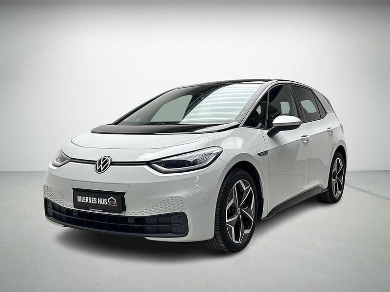 Brugt VW ID.3 Pro Performance 150 kW (204 HK) 2020 Hvidmetal Hatchback
