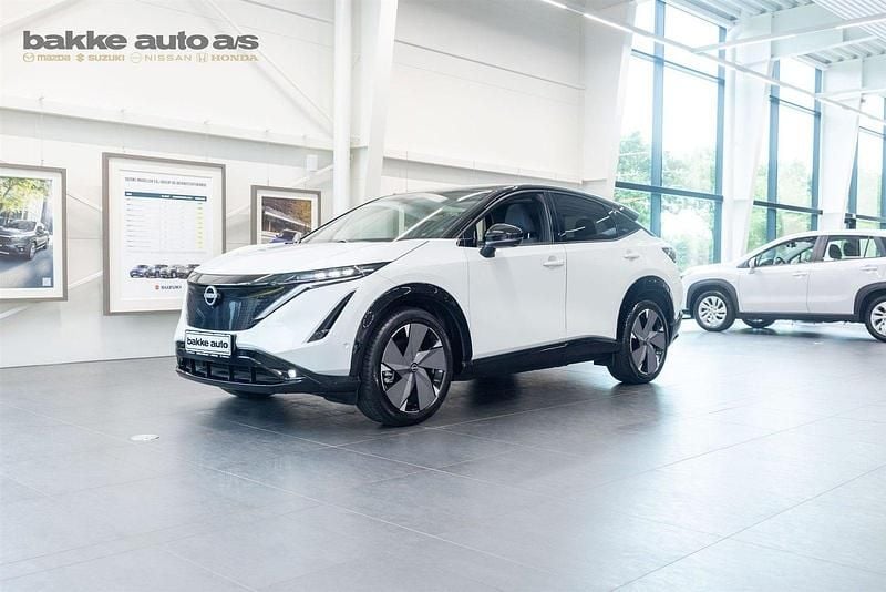 Hvidmetal Ny 2025 Nissan Ariya Evolve SUV | 369.900 kr. (Dyr) - Billede 1/4