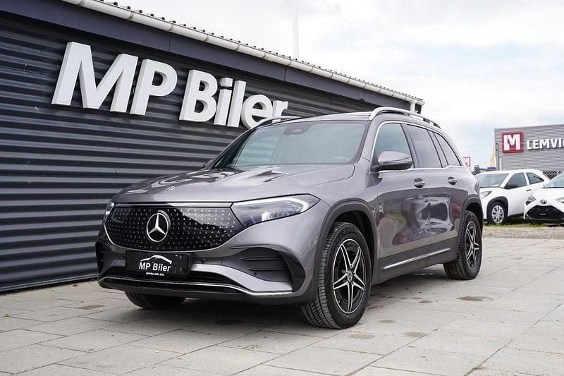 Grå Brugt 2024 Mercedes EQB300 AMG line SUV | 349.700 kr. (Fair pris) - Billede 1/4