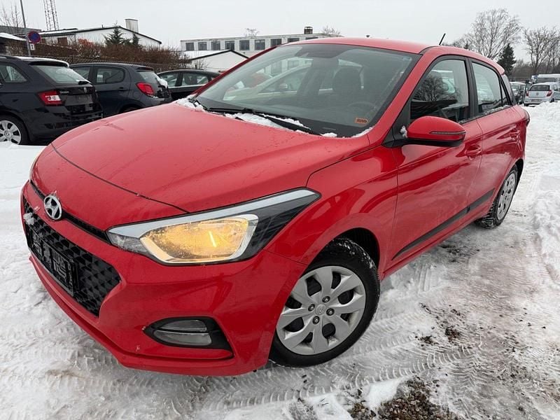 Rød Brugt 2019 Hyundai i20 Edition Hatchback | 79.990 kr. (God pris) - Billede 1/4