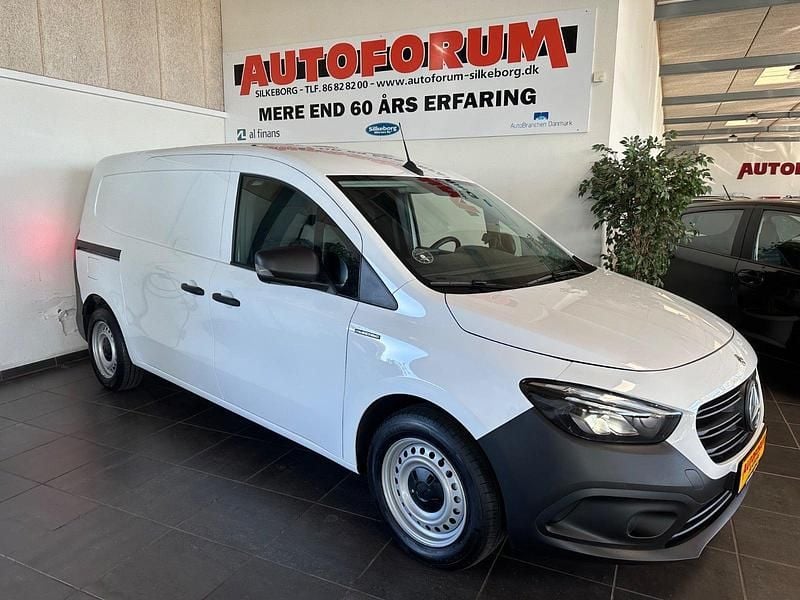 Hvid Brugt 2023 Mercedes eCitan Van | 159.900 kr. - Billede 1/4