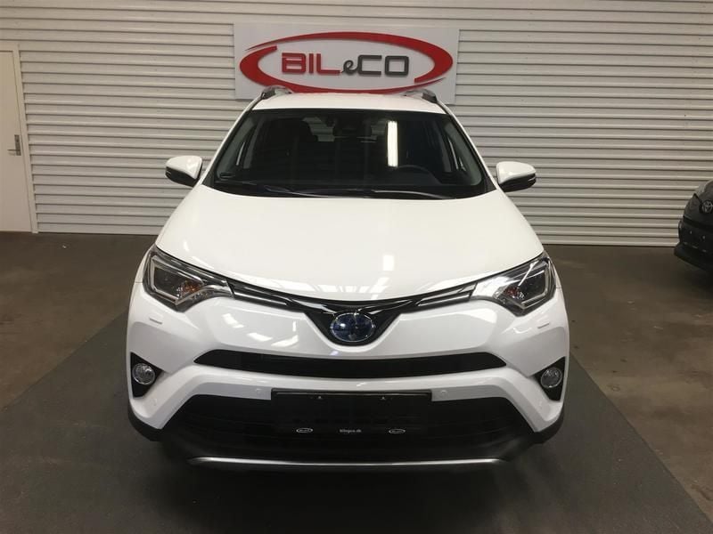 Hvid Brugt 2018 Toyota RAV4 H3 SUV | 204.900 kr. (Fair pris) - Billede 1/4