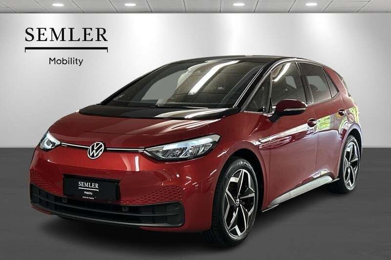 Rødmetal Brugt 2023 VW ID.3 Pro Hatchback | 249.900 kr. (Lidt for dyr) - Billede 1/4