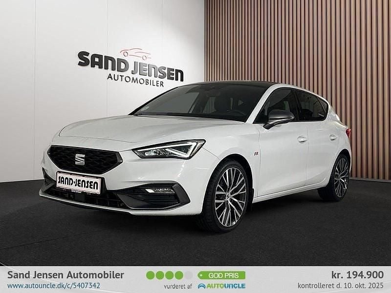 Hvidmetal Brugt 2020 Seat Leon FR Hatchback | 194.900 kr. (God pris) - Billede 1/4