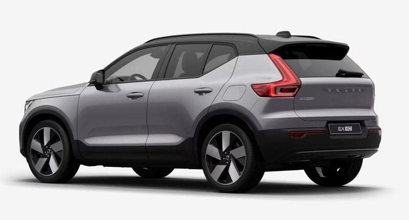 Ny Volvo EX40 Ultra 185 kW (252 HK) 2026 Sølvmetal SUV