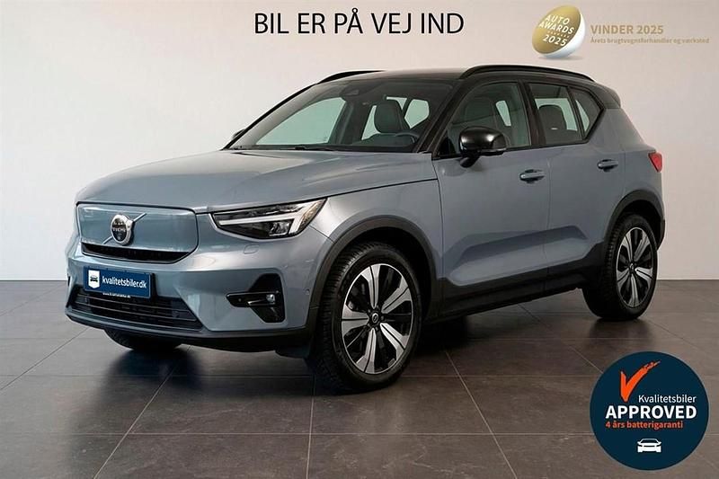 Grå Brugt 2023 Volvo XC40 Core SUV | 209.900 kr. (Super pris) - Billede 1/4