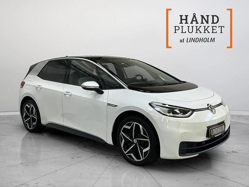 Brugt VW ID.3 Pro Performance 150 kW (204 HK) 2020 Hvid Hatchback