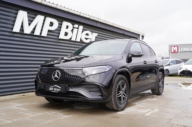 Sort Brugt 2024 Mercedes EQA350 AMG line SUV | 309.900 kr. (God pris) - Billede 1/4