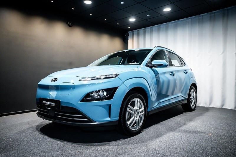 Farve: blå Brugt 2022 Hyundai Kona Select SUV | 119.900 kr. (Super pris) - Billede 1/4