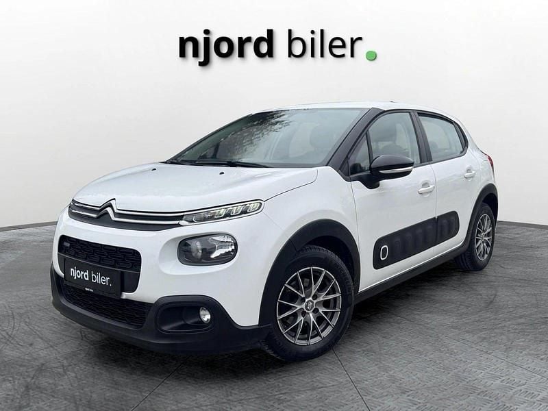 Brugt 2017 Citroën C3 PureTech Hatchback | 79.900 kr. (Super pris) - Billede 1/4